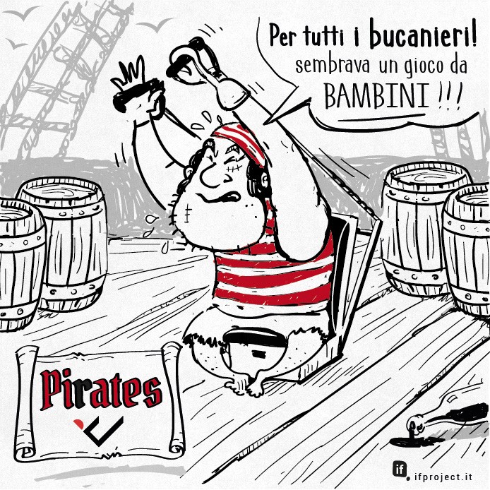 Pirates - Baby chair gioco da ragazzi